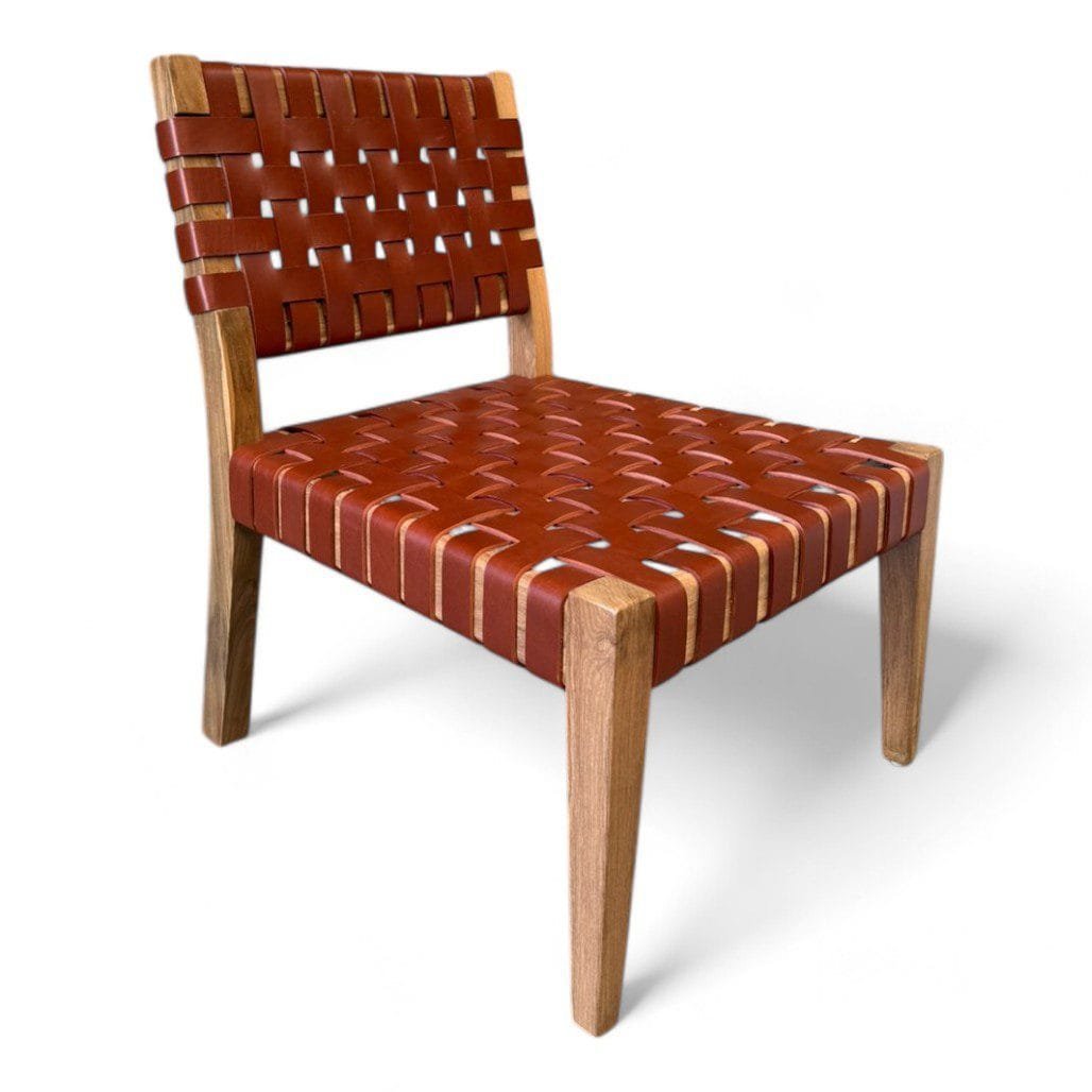 Sillon Matero Tejido en Cuero