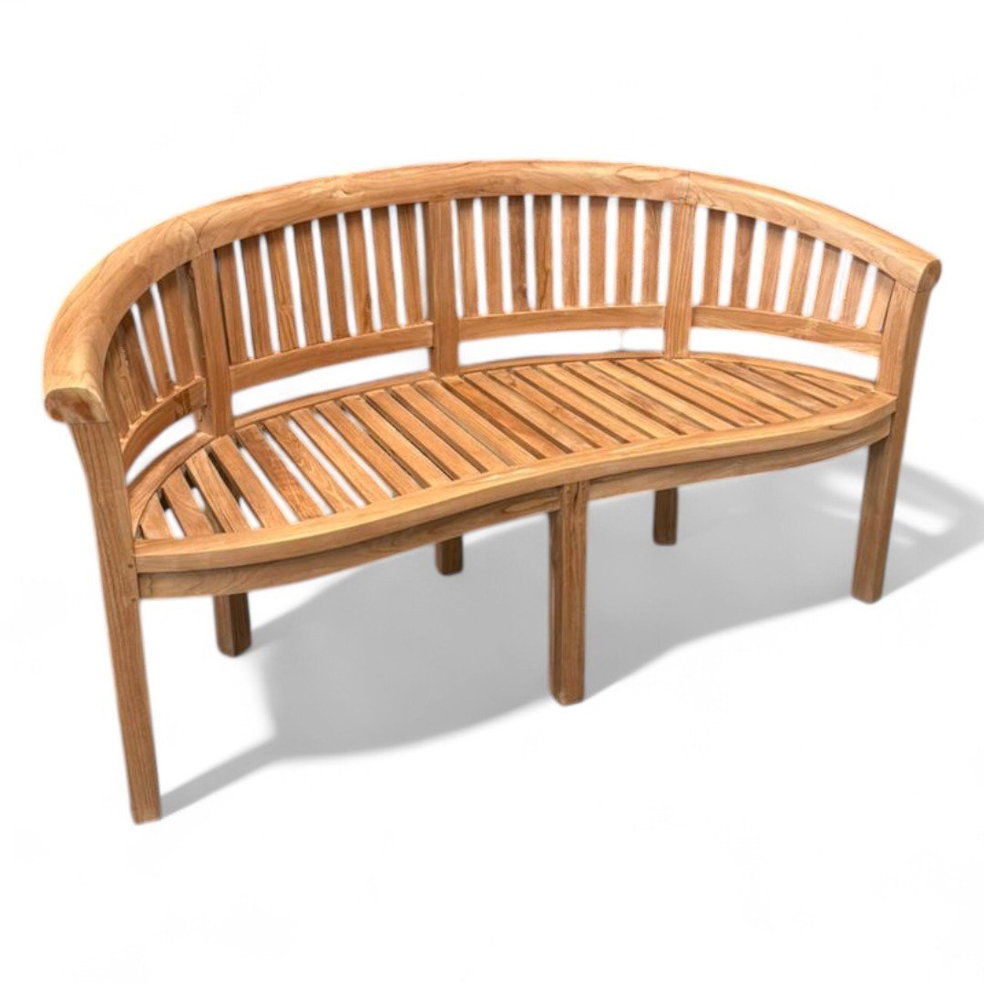 Banco de teca Banana