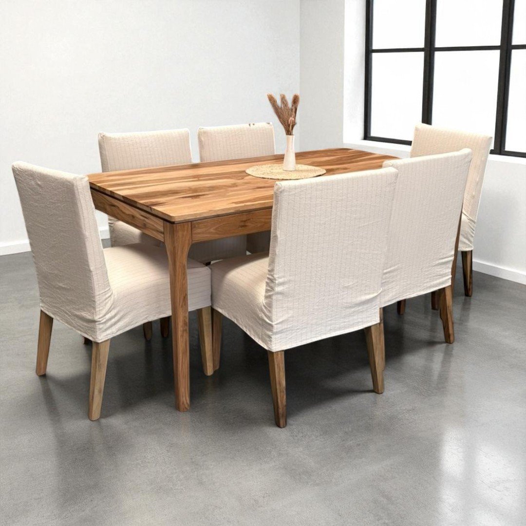 Juego de comedor Nature - Groot + 6 sillas reyna - Image 3