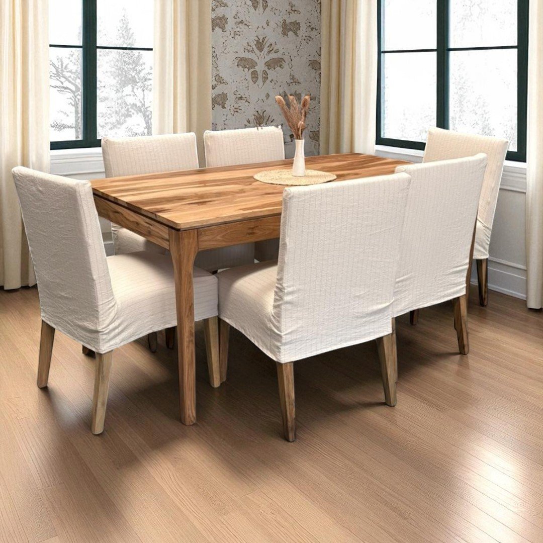 Juego de comedor Nature - Groot + 6 sillas reyna - Image 4